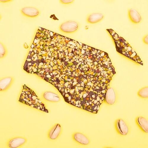 Pistachio chocolate shards
